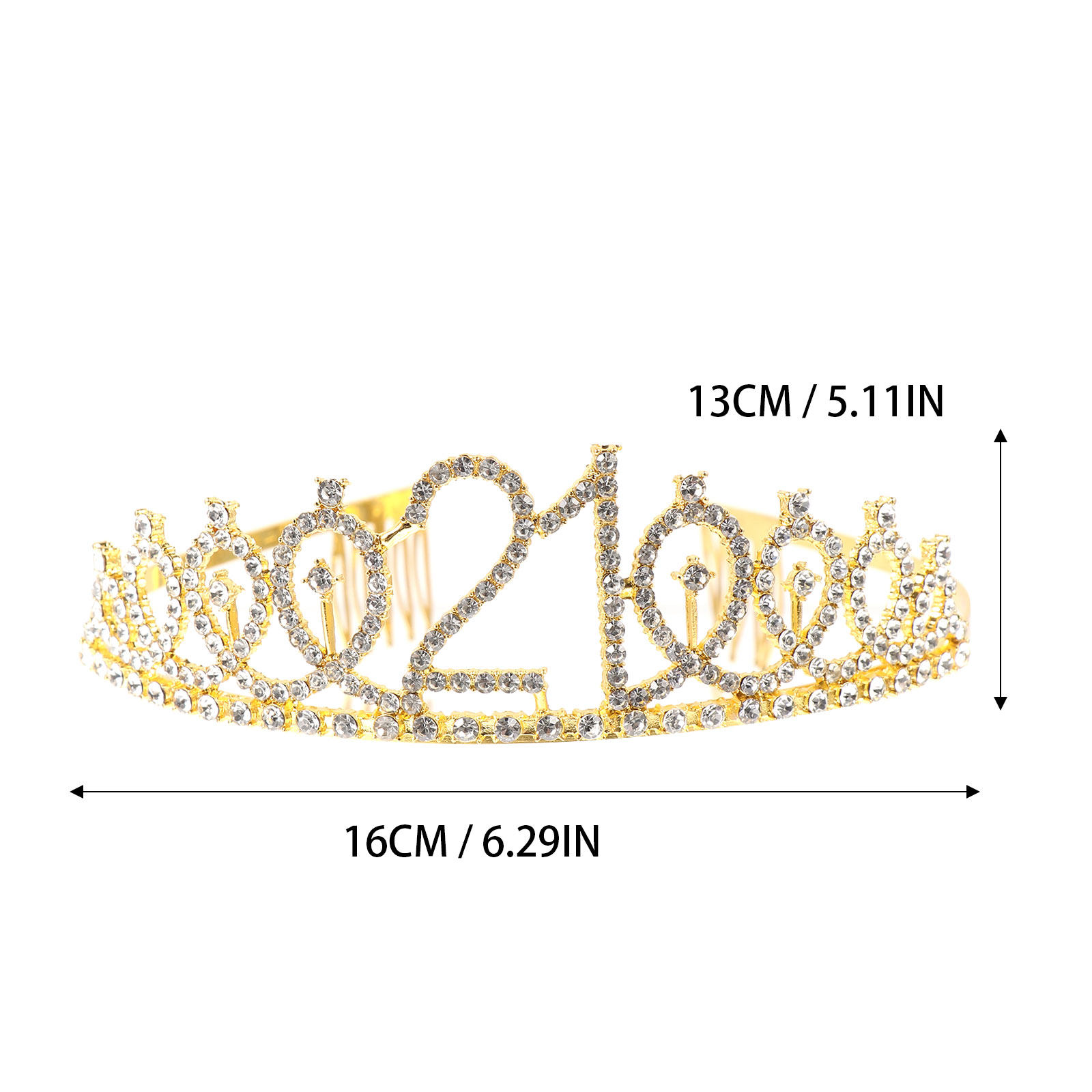 1Set Birthday Crown Glitter Ba - Birthday Sash Glitter ulasan dan harga
