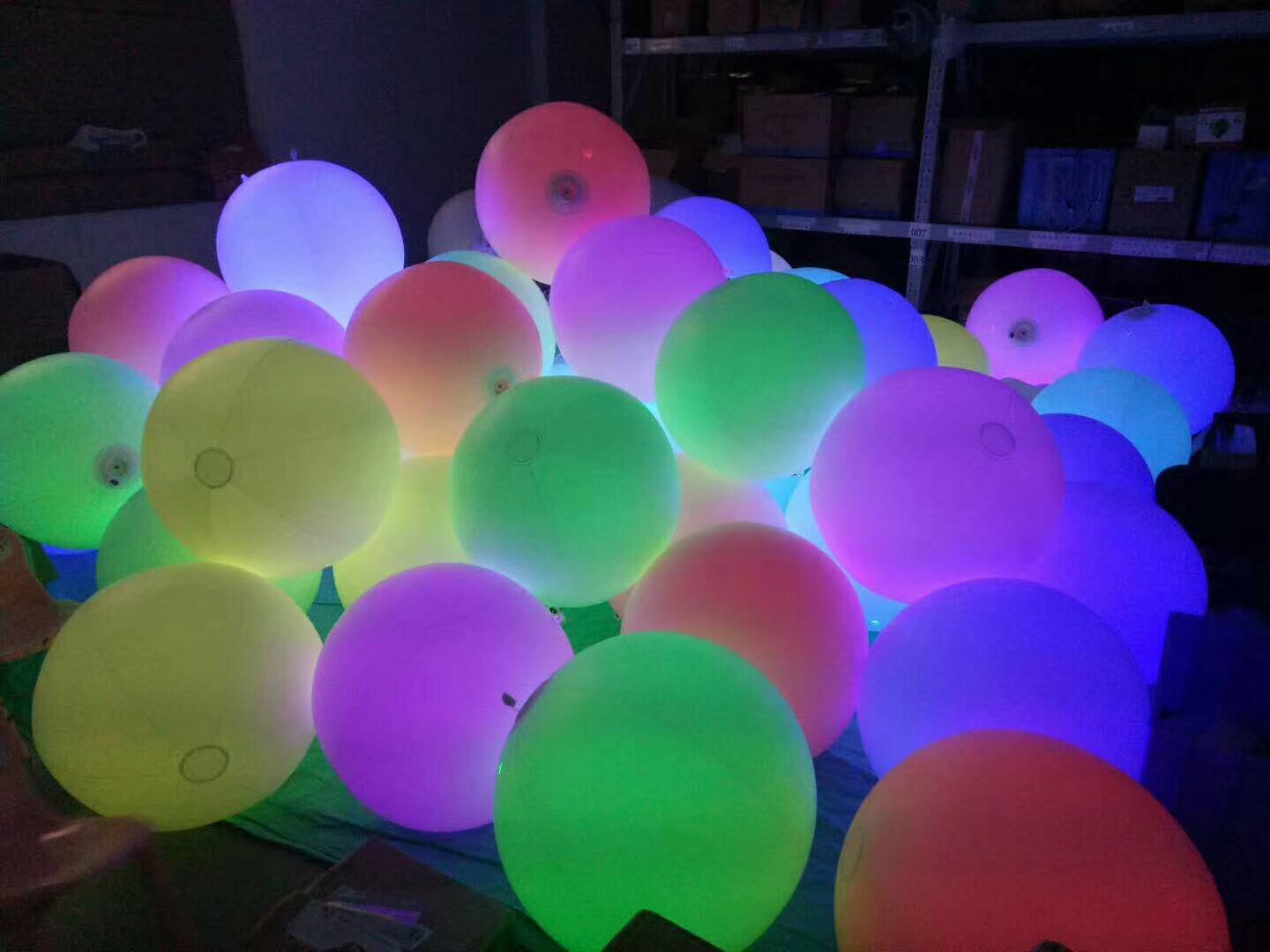 LED Inflatable Touching Colore - Led Balloon Light ulasan dan harga