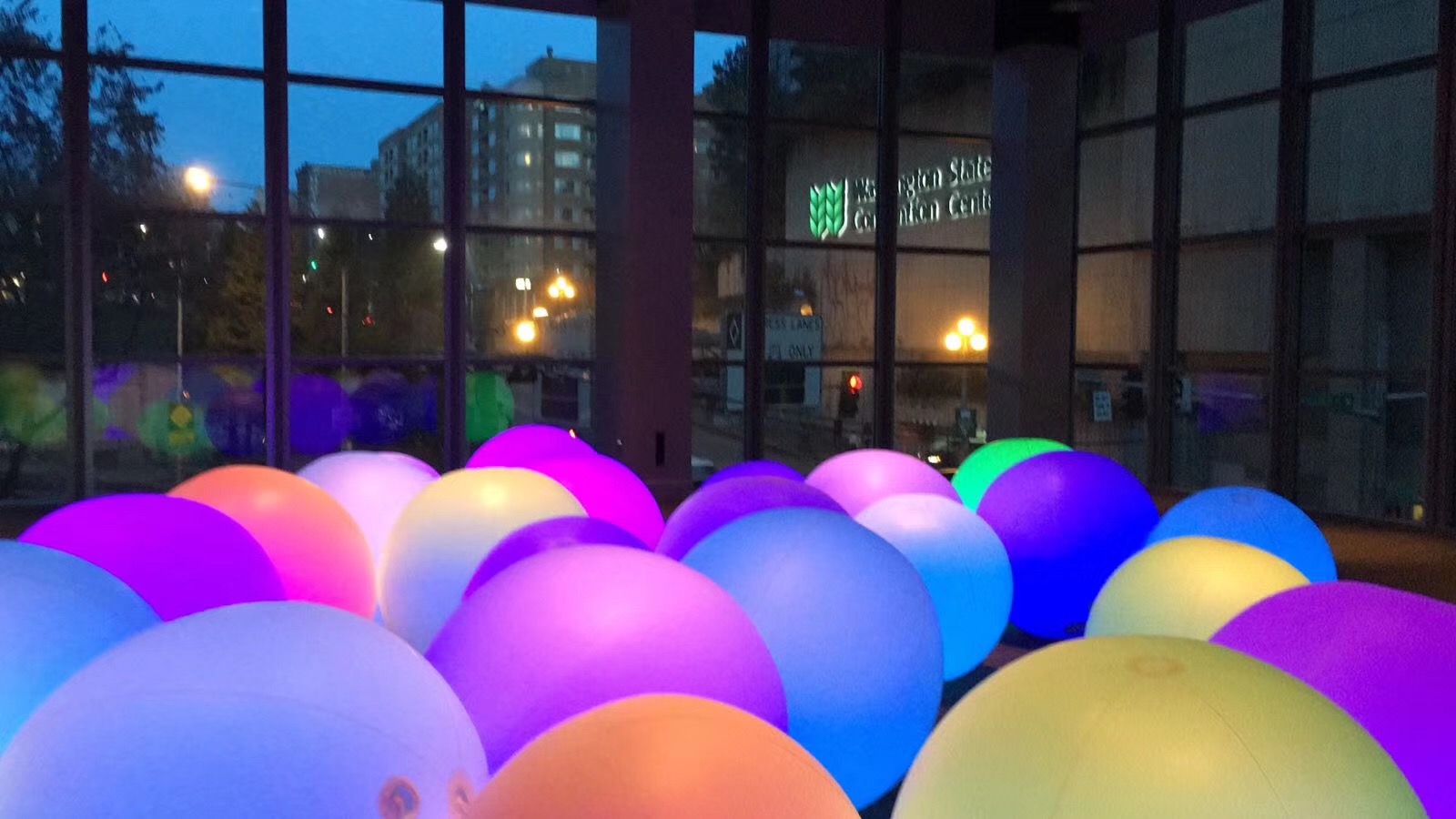LED Inflatable Touching Colore - Led Balloon Light ulasan dan harga