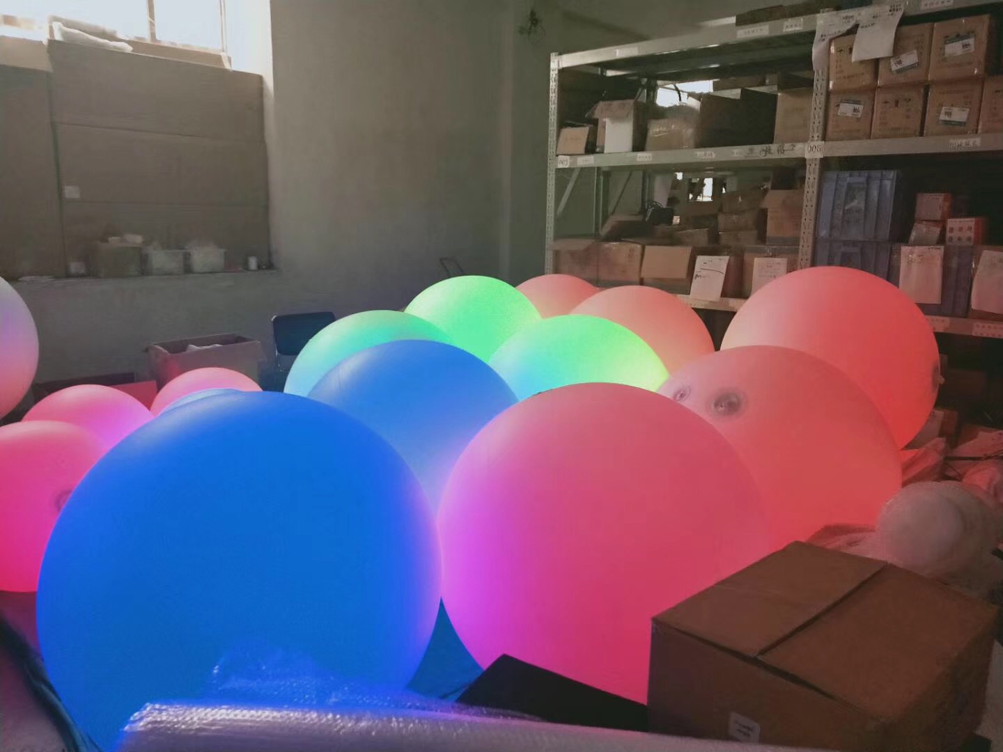 LED Inflatable Touching Colore - Led Balloon Light ulasan dan harga