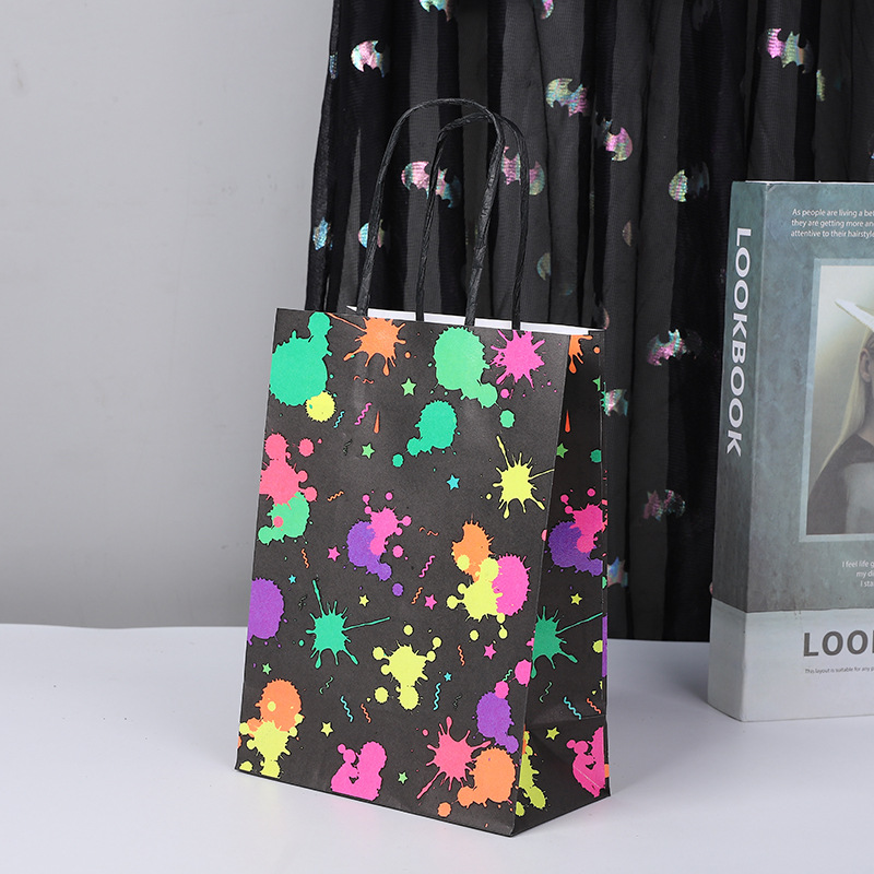 Glow In Dark Paper Gift Bag Ne - Let'S Party Event Supply ulasan dan harga