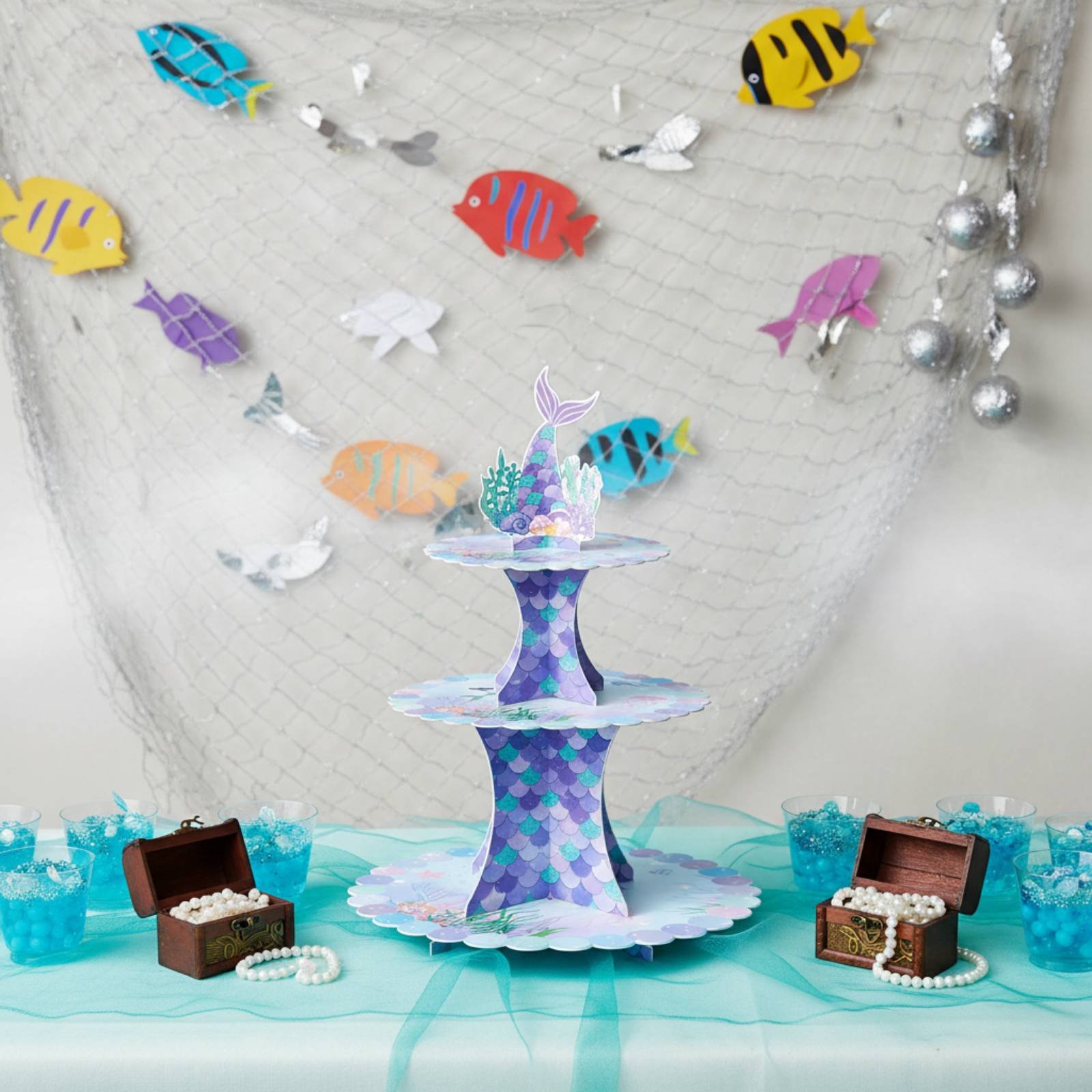 3-Tier Cardboard Cupcake Stand - Cupcake Stand Tier ulasan dan harga