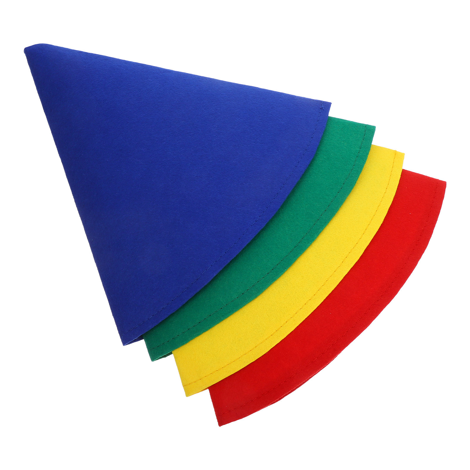 4Pcs Felt Cone Gnome Hats Soft - Party Hat Cone ulasan dan harga