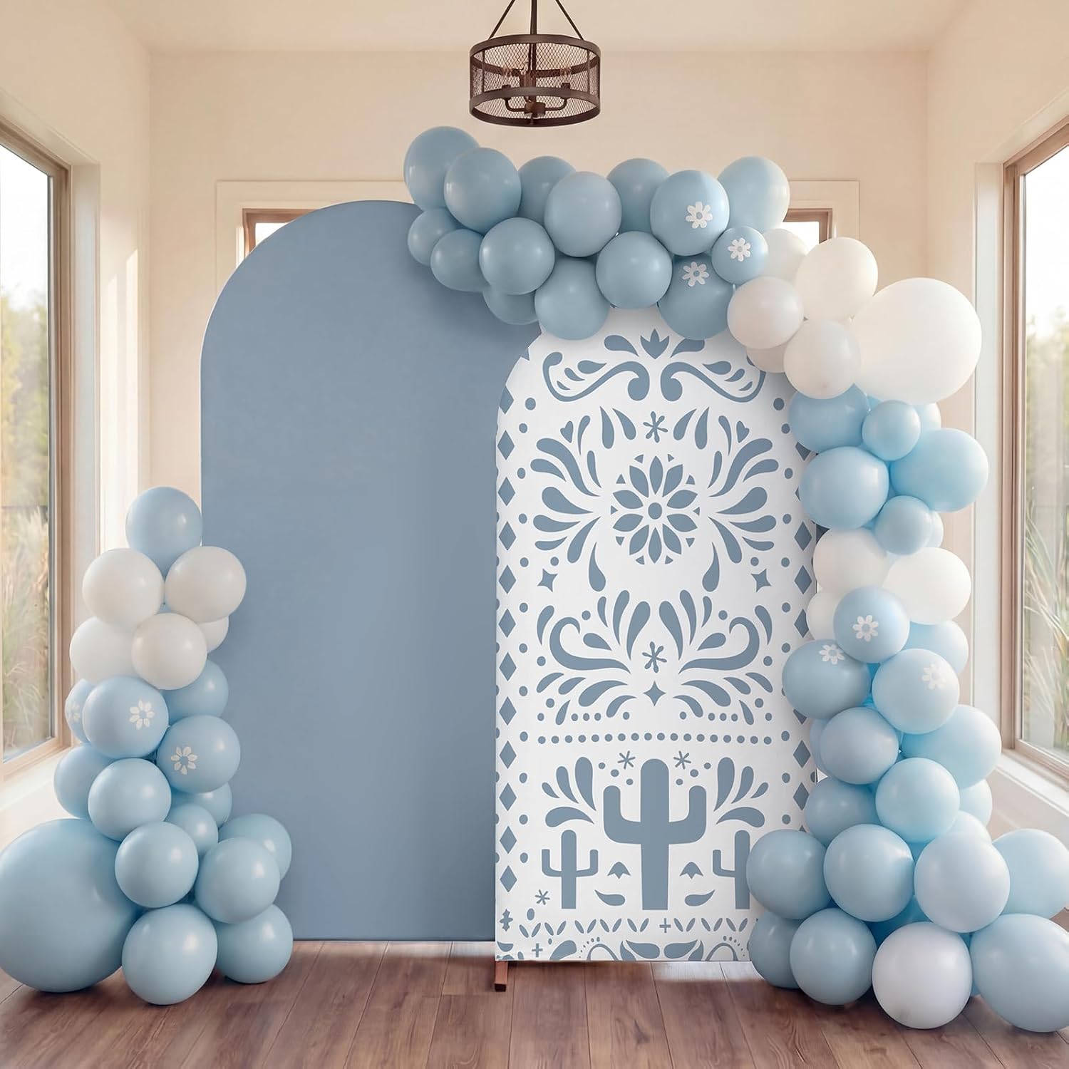 Custom 2-sided Mexico Cielito  - Dessert Table Backdrop ulasan dan harga