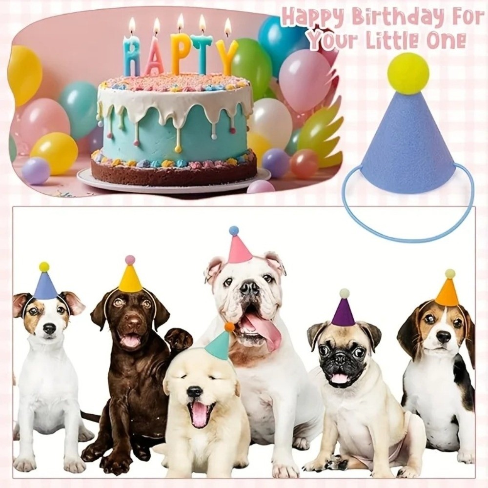 New 6pcs Set Mini Party Hats L - Party Hat Cone ulasan dan harga