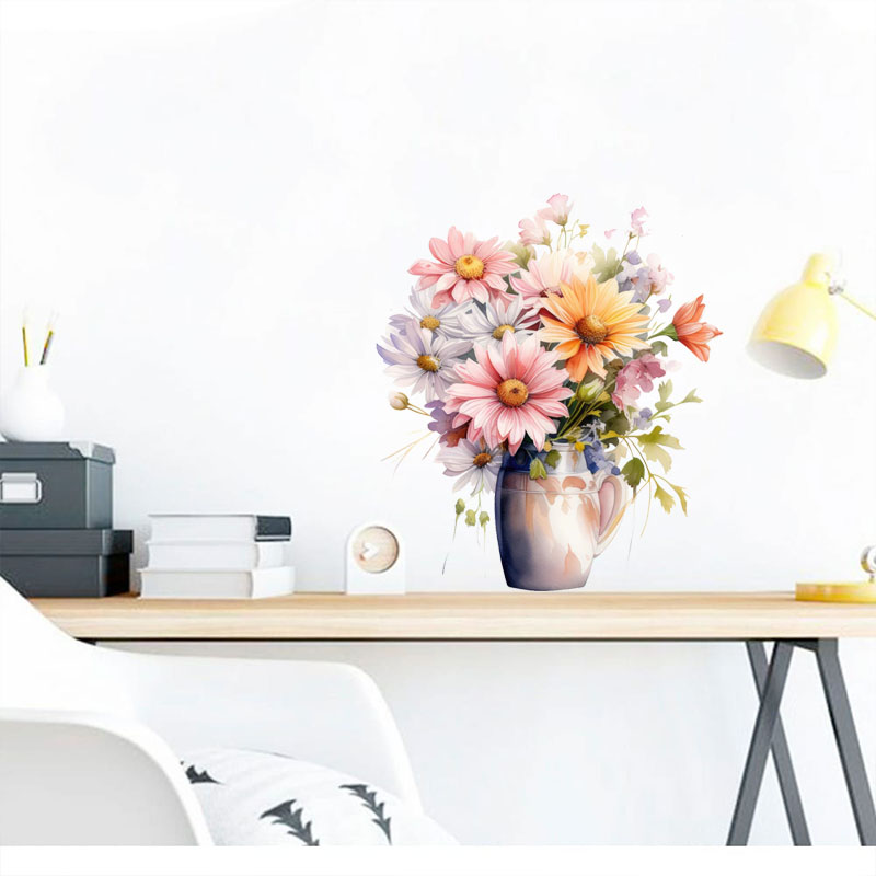 C51# Minimalist flowers  Wall  - Flower Wall Panel ulasan dan harga