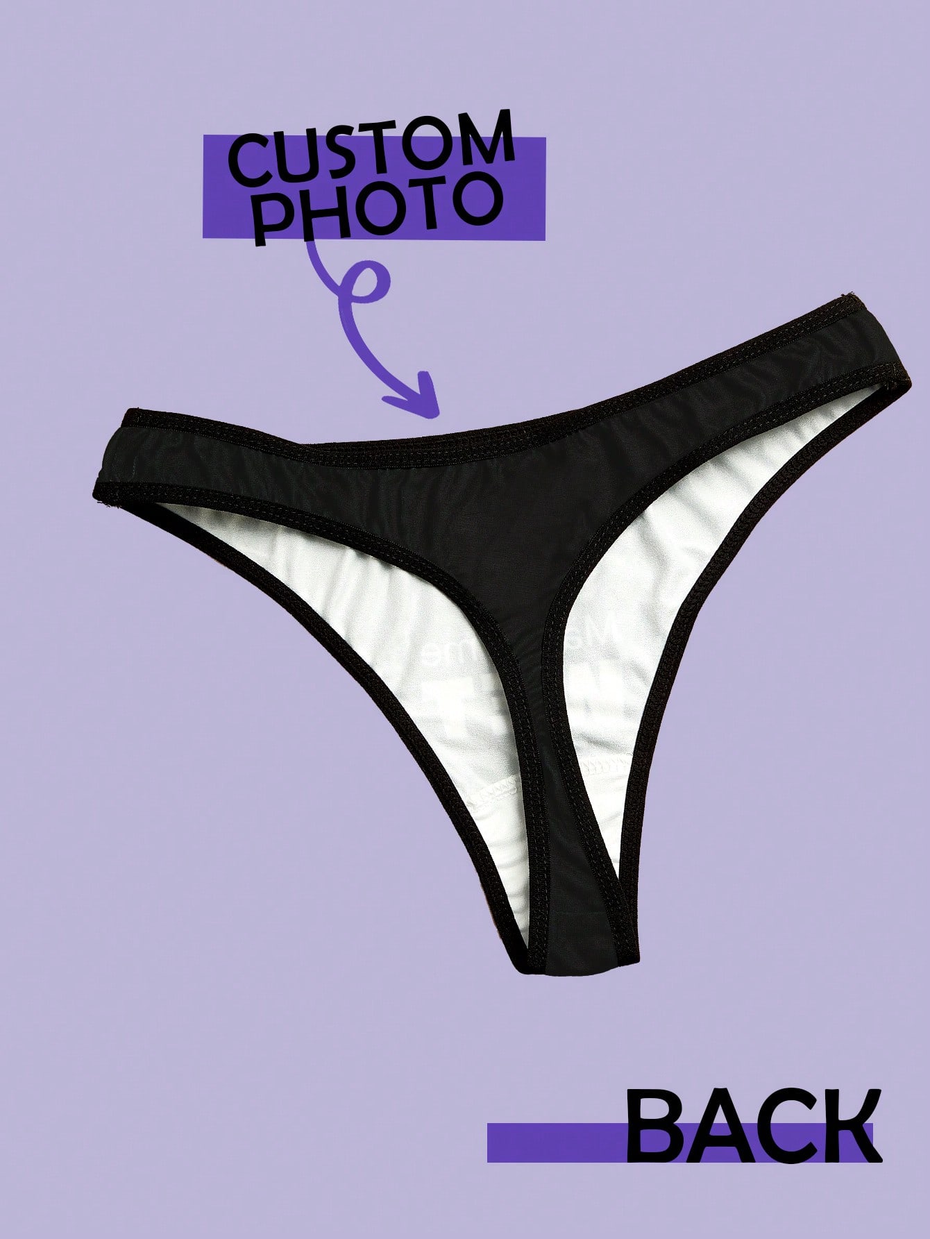 Custom Face Thong For Her Pers - Cotton Candy Cone ulasan dan harga