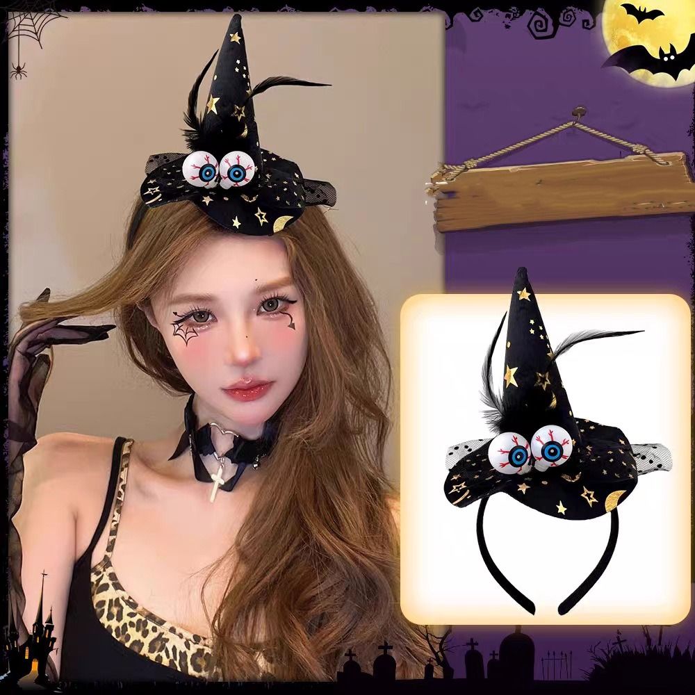 Funny Spider Halloween Witch H - Party Hat Cone ulasan dan harga
