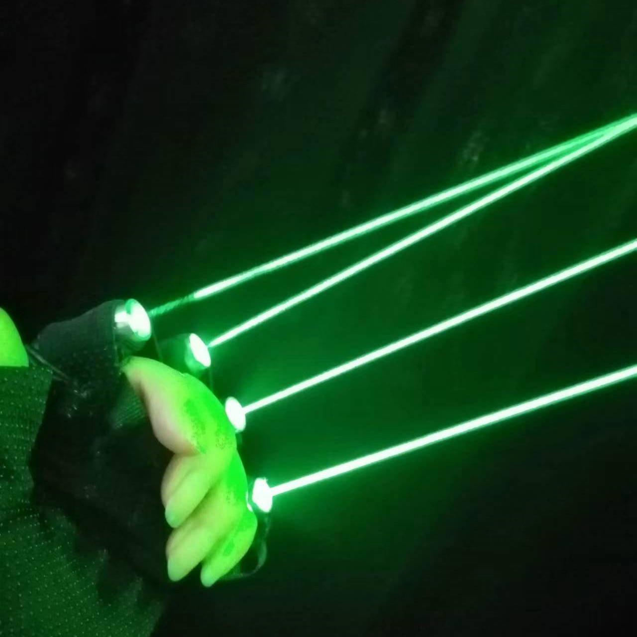 Green Laser Gloves 650nm Laser - Event Party Dj ulasan dan harga