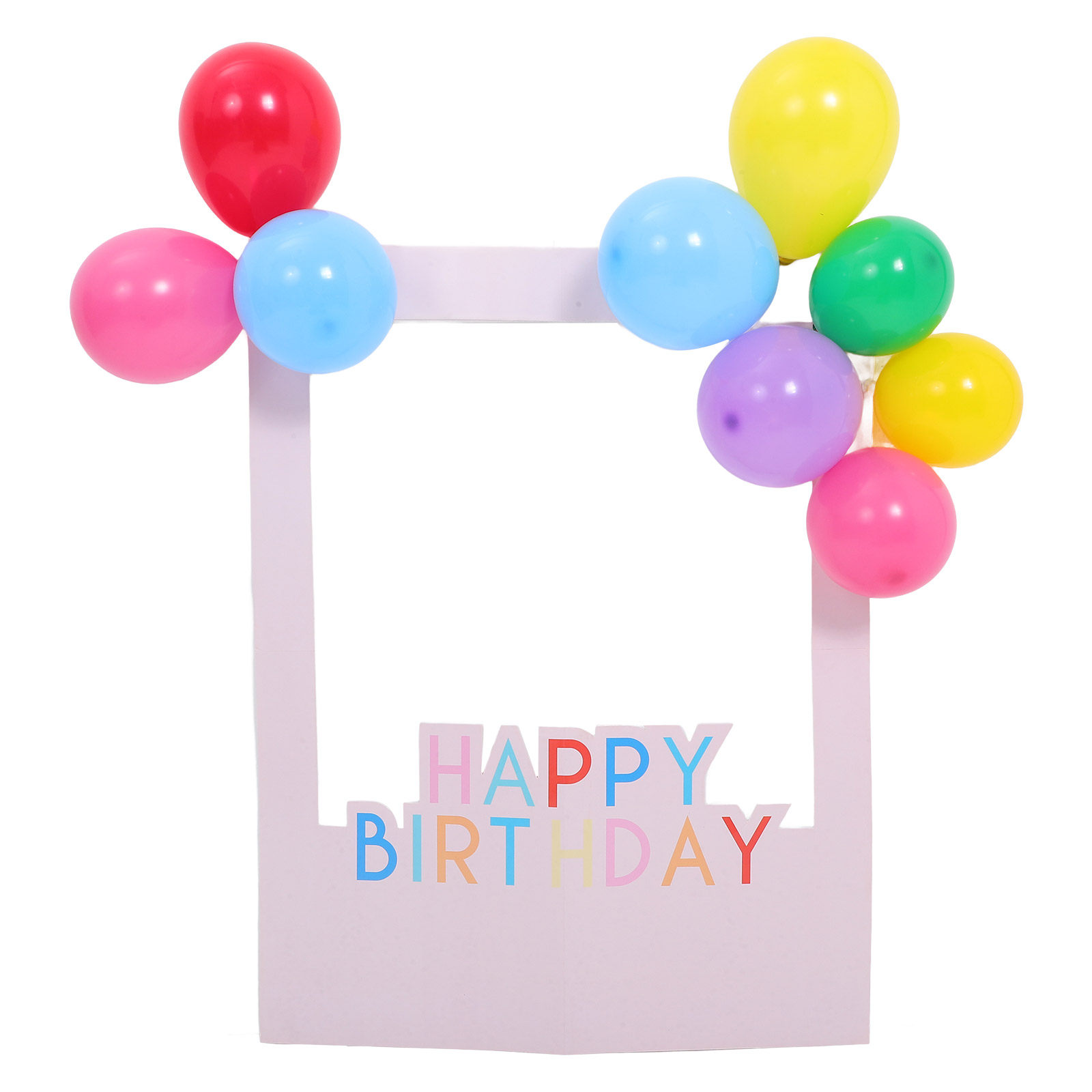 1Set Birthday Photo Booth Fram - Photo Booth Frame ulasan dan harga