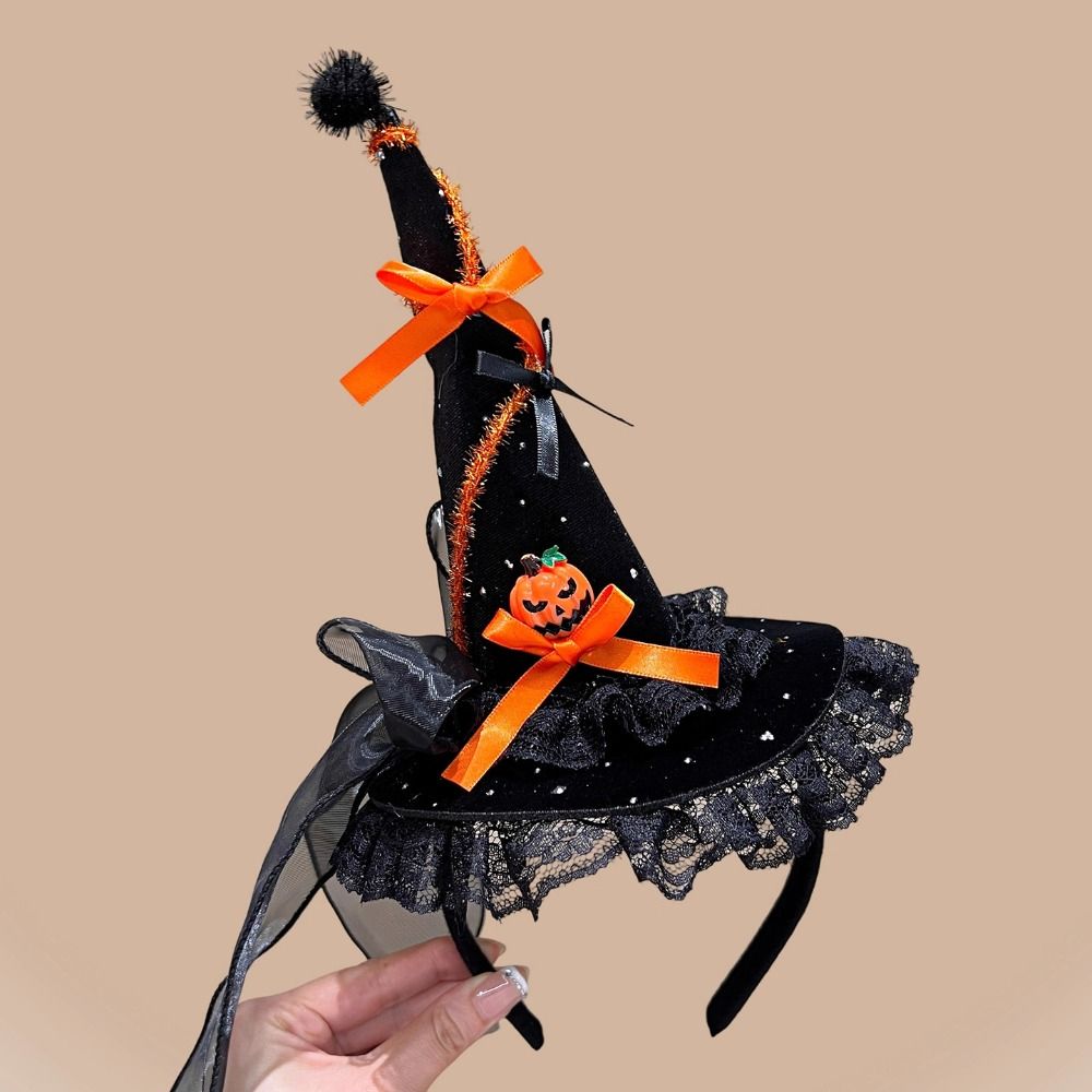 Funny Spider Halloween Witch H - Party Hat Cone ulasan dan harga