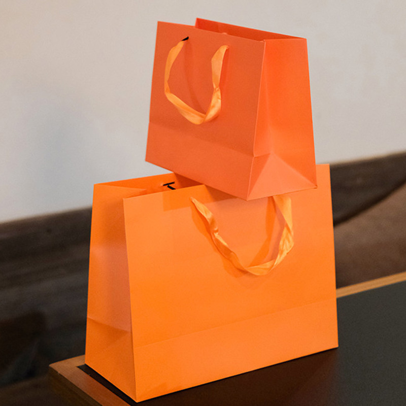 10pcs Orange Clothing Tote Bag - Event Party Shop ulasan dan harga