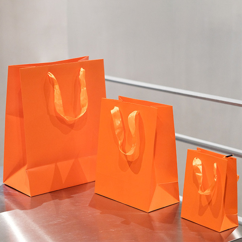 10pcs Orange Clothing Tote Bag - Event Party Shop ulasan dan harga