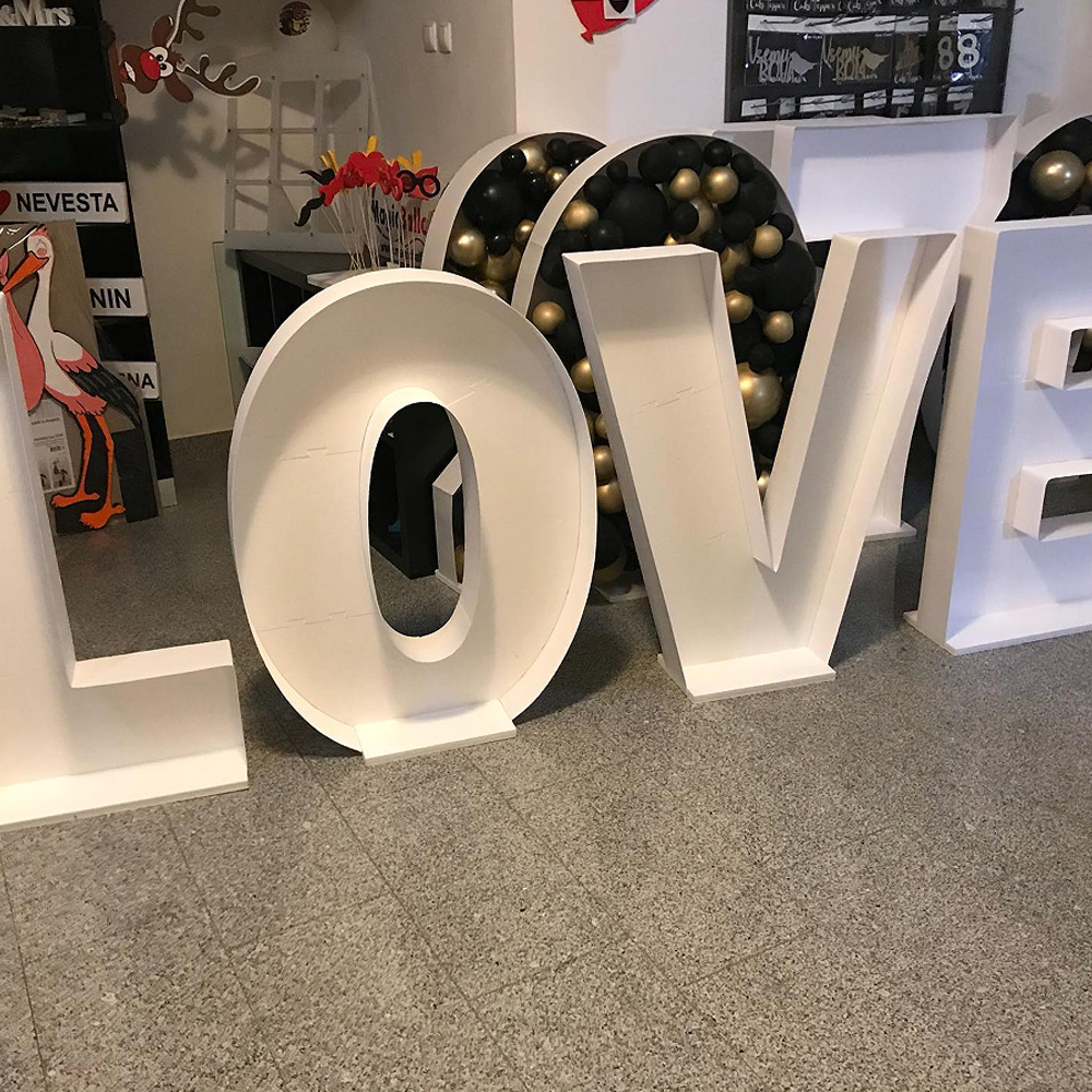 73cm Letters Balloons Frame Mo - Event Z ulasan dan harga