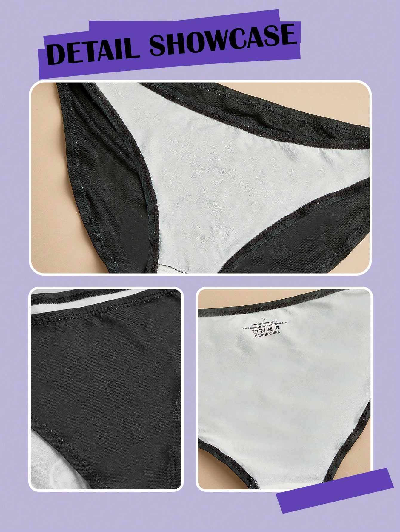Custom Face Thong For Women Pe - Cotton Candy Cone ulasan dan harga