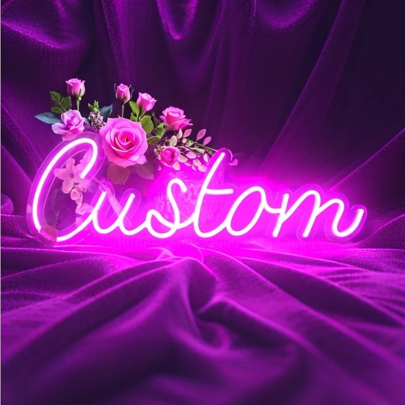 Custom Name Neon Sign - USB Di - Neon Sign Party ulasan dan harga