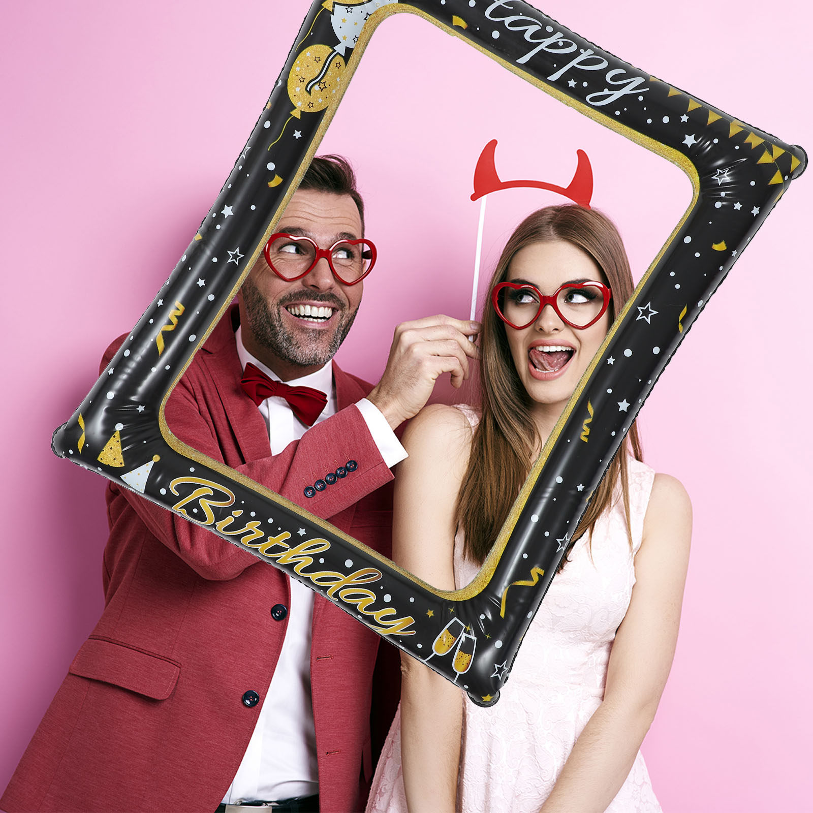 Large Inflatable Selfie Frame  - Photo Booth Frame ulasan dan harga