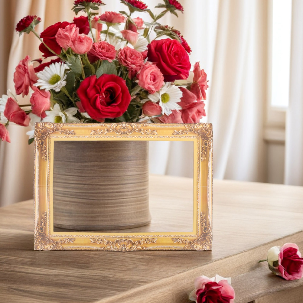 4Pcs Wedding Photobooth Props  - Photo Booth Frame ulasan dan harga