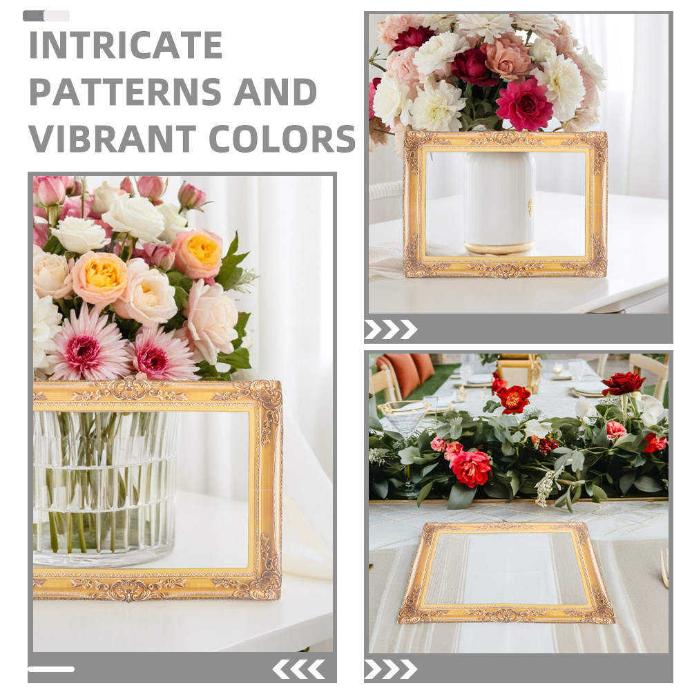 4Pcs Wedding Photobooth Props  - Photo Booth Frame ulasan dan harga